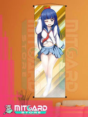 POP TEAM EPIC Pipimi wall scroll fabric or Adhesive Vinyl poster - Fabric poster WITH plastic pole / 50cm x 150cm - 1