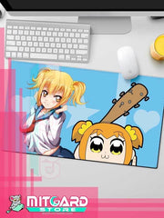 POP TEAM EPIC Popuko Playmat gaming mousepad Anime - 1