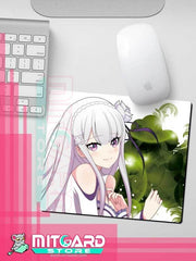 RE:ZERO Emilia-V2 Mousepad Standard Size desk pad - 1