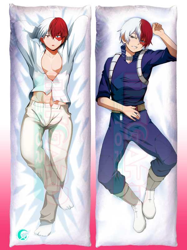 Mitgard Knight Shoto Todoroki V2 Body Pillow Case 150cm Peach Skin