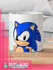 SONIC MANIA - Sonic the Hedgehog - Anime white mug 11 onz - 1