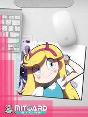 STAR VS THE FORCES OF EVIL Star Butterfly Mousepad Standard Size desk pad - 1