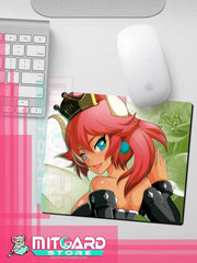 SUPER MARIO Bowsette | Princess Bowser | Red V2 Mousepad Standard Size desk pad - 1