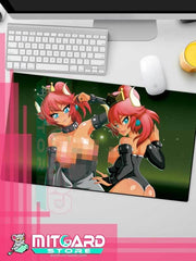 SUPER MARIO Bowsette Red NSFW Playmat gaming mousepad Anime movie - 1
