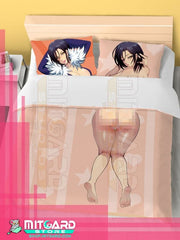 THE SEVEN DEADLY SINS Merlin - Bed Sheet or Duvet Cover Anime videogame - Duvet cover + 2 set 70x45cm Pillow cover / 120cm x 200cm / Poplin 