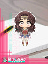 WONDER WOMAN Wonder Woman Sticker vinil adhesive anime by Limiko’s Art - 1