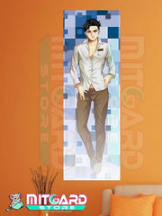YURI ON ICE!!! Otabek Altin V2 wall scroll fabric or Adhesive Vinyl poster - Vinil poster GLOSSY / 50cm x 150cm - 2