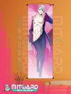 YURI ON ICE!!! Victor Nikiforov wall scroll fabric or Adhesive Vinyl poster - Fabric poster WITH plastic pole / 50cm x 150cm - 1